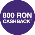 800 lei cashback