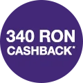 340 lei cashback