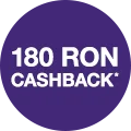 180 lei cashback