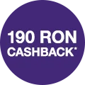 190 lei cashback
