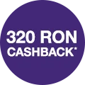 320 lei cashback
