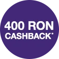 400 lei cashback