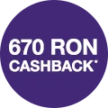 670 lei cashback