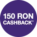 150 lei cashback