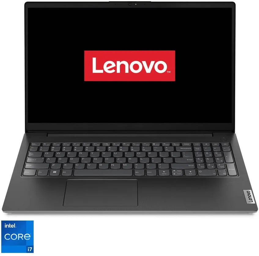 Laptop Lenovo Laptop Lenovo V15 G4 IRU cu procesor Intel® Core i7-13620H pana la 4.9GHz, 15.6" Full HD, IPS, 16GB DDR4 RAM, 512GB SSD, Intel® UHD Graphics, No OS, Business Black, 3y on-site Premium Care