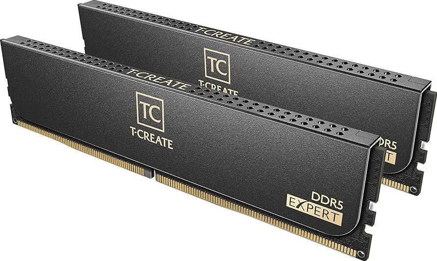 Team Group DDR5 - 32GB - 6000 - CL - 30 (2x 16 GB) dual kit, RAM (black, CTCED532G6000HC30DC01, T-CREATE EXPERT, AMD EXPO)