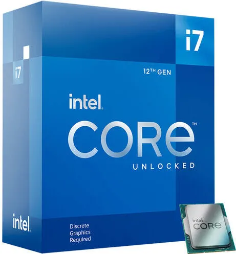 Procesor Intel Alder Lake, Core i7 12700KF 3.6GHz box