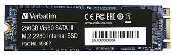 SSD VERBATIM M.2 256GB Vi560 S3
