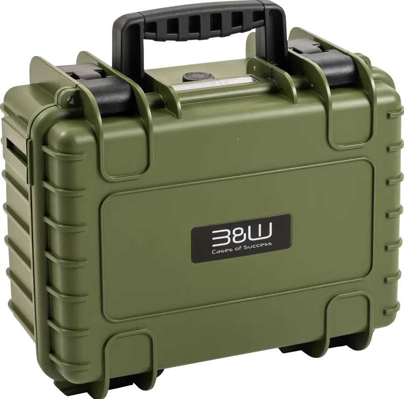 BW Outdoor Cases Type 3000 / Bronze green (divider system)