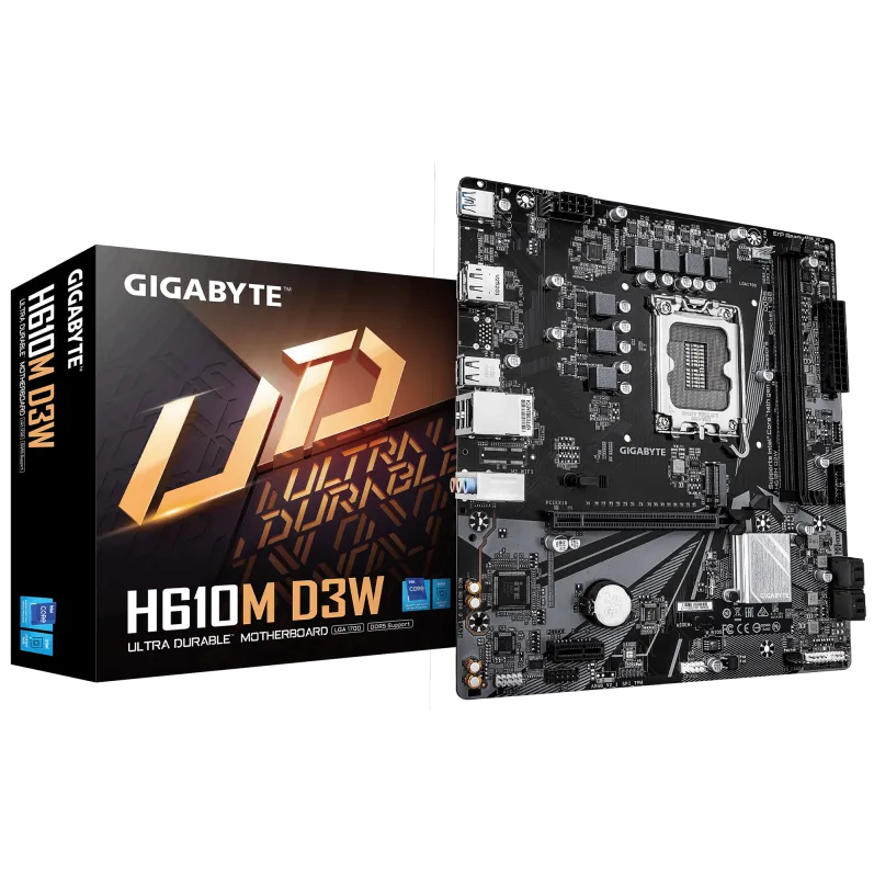 Placa de Baza GIGABYTE H610M D3W