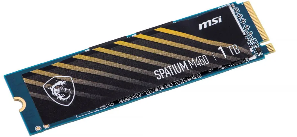 SSD MSI SPATIUM M450 PCIe 4.0 NVMe M.2 1000GB PCI Express 4.0 3D NAND