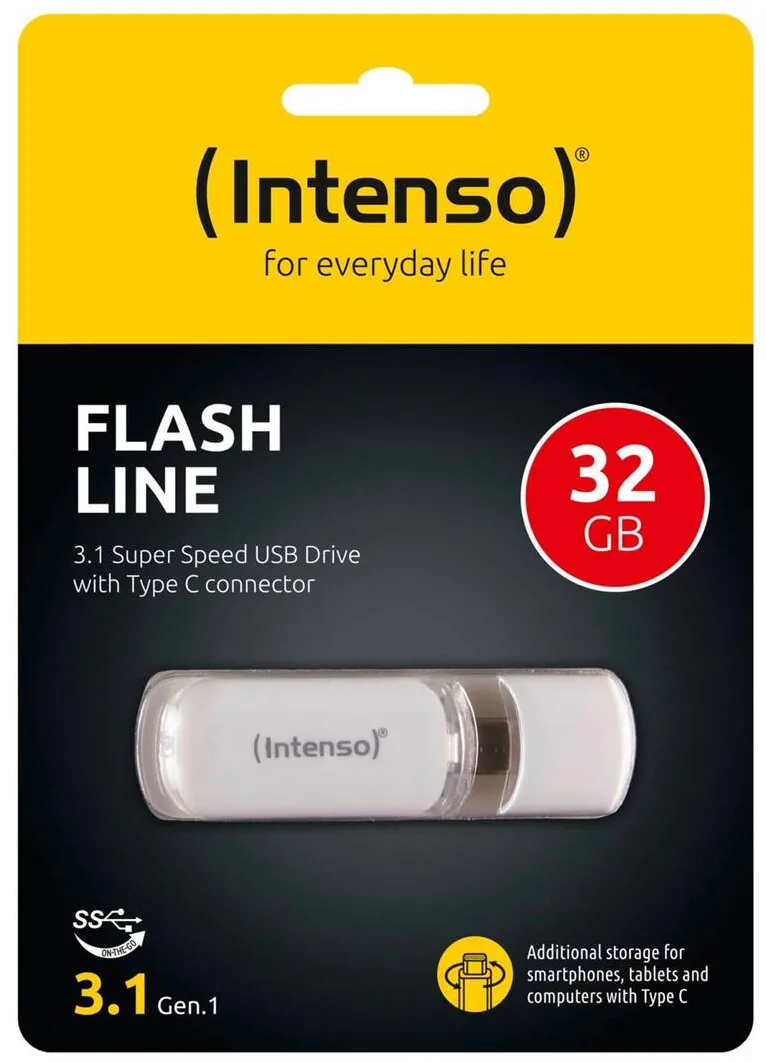Memorie USB Intenso Flash Line Type-C 32GB 3.1