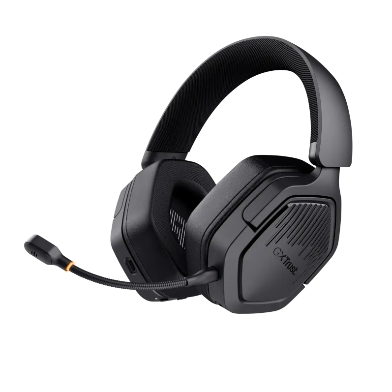 Casti Over-Head TRUST WS GXT 493 Carus, negru
