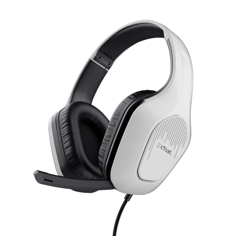 Casti Over-Head TRUST GXT 415PS ZIROX, alb