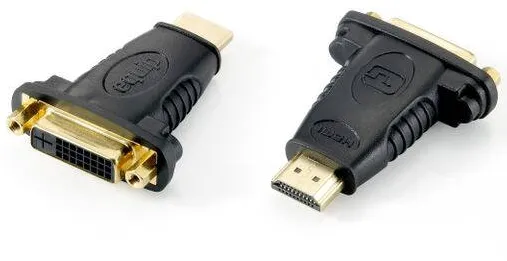 Adaptor EQUIP HDMI A-DVI(24+1) St/Bu 1920x1080/60HZ Negru