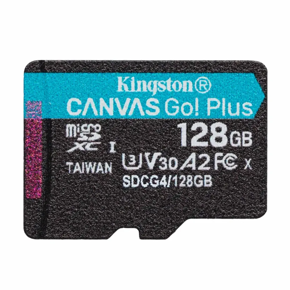 Card de Memorie Kingston 128GB CL10 UHS-I CANV GO PLUS