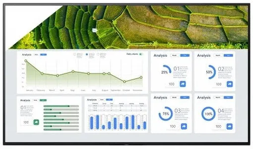 Monitor Sony FW-50BZ30L Smart 50 inch UHD VA 9.5 ms 60 Hz HDR
