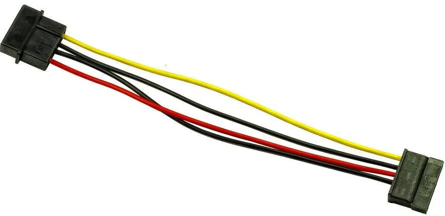 Adaptor Inter-Tech 1x Molex -> 1x SATA Power 0,15m