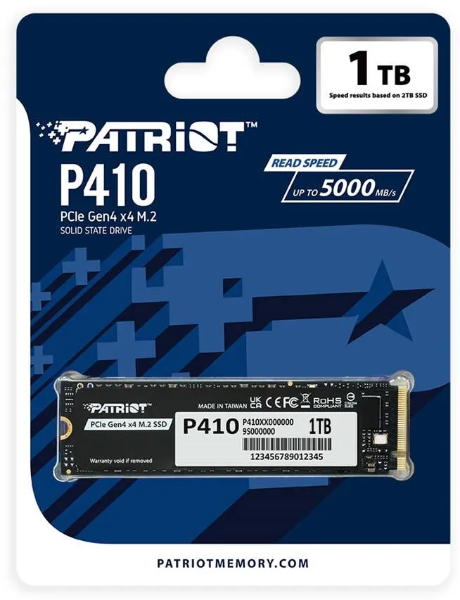 Viper P410 M.2 PCI-Ex4 NVMe 1.4 1TB 5GB/s