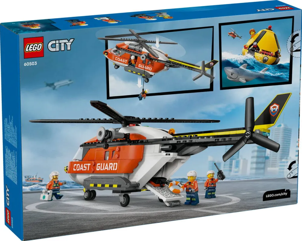 LEGO CITY 60503 Coast Guard Helicopter