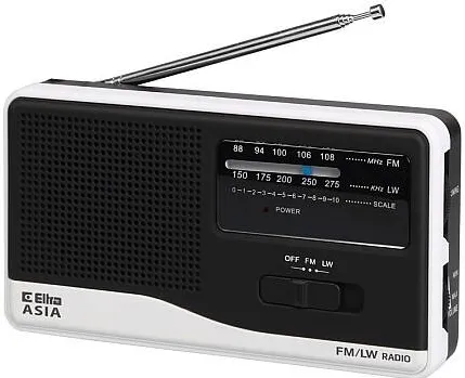 Eltra Radio Asia White