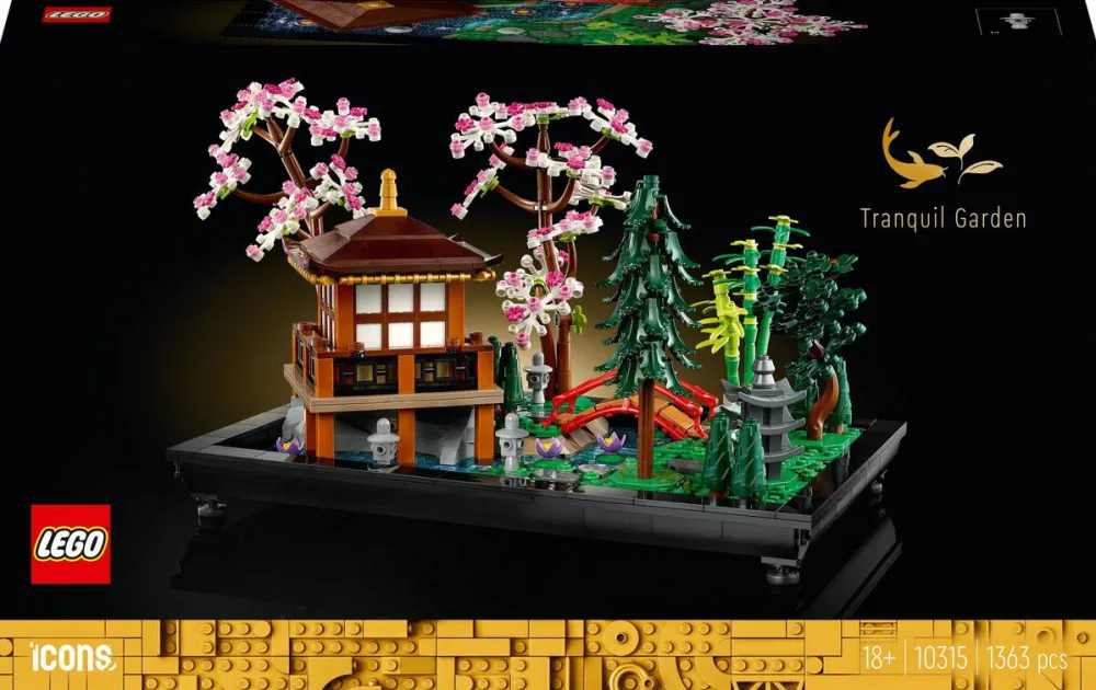 LEGO Icons Gradina serena