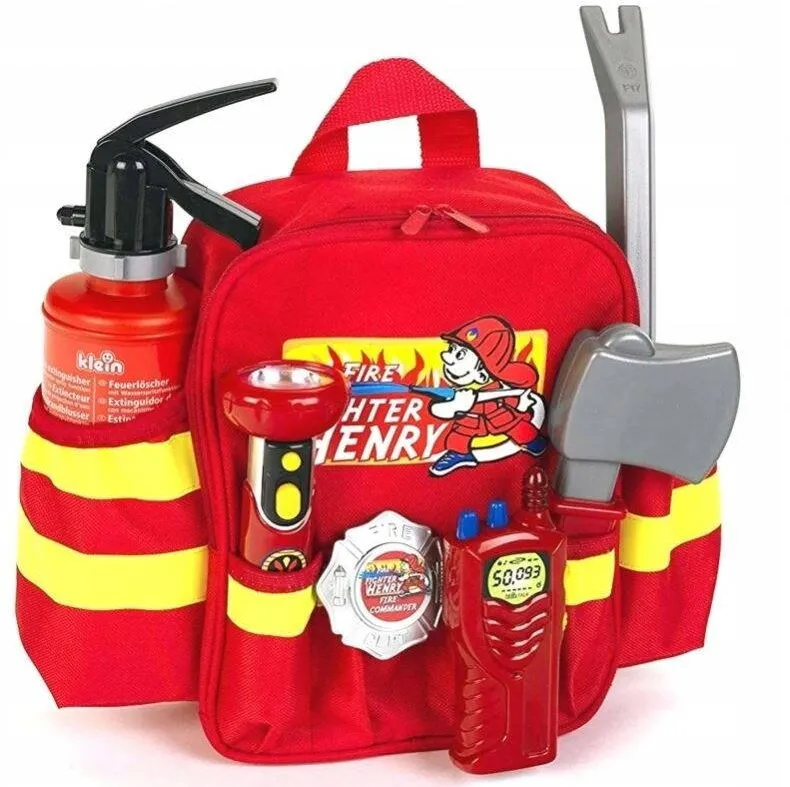 Set Jucarii Klein Fireman's backpack