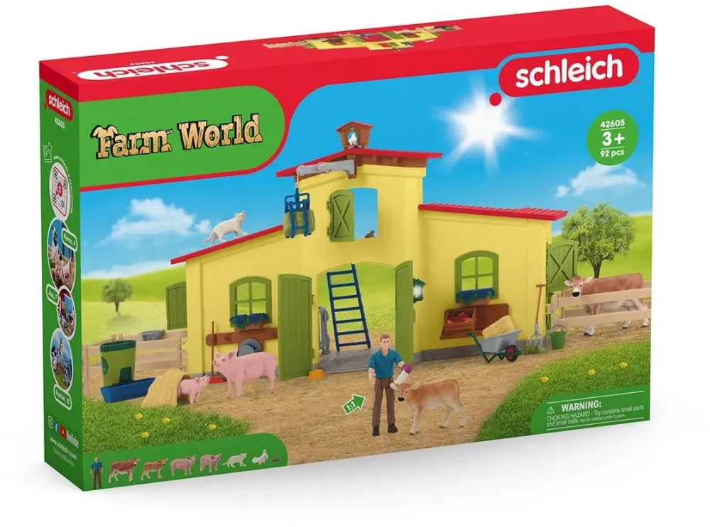 Figurina Schleich Large farm with animals and accessories