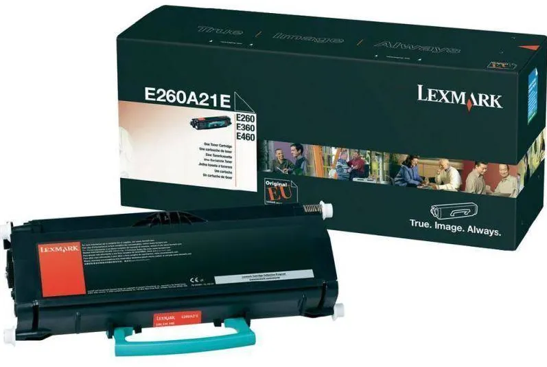Toner imprimanta Lexmark E260A31E Negru