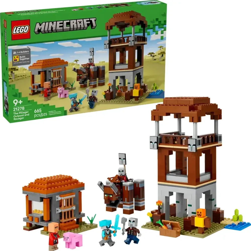 LEGO Minecraft - Un devastator la avanpostul Pilger