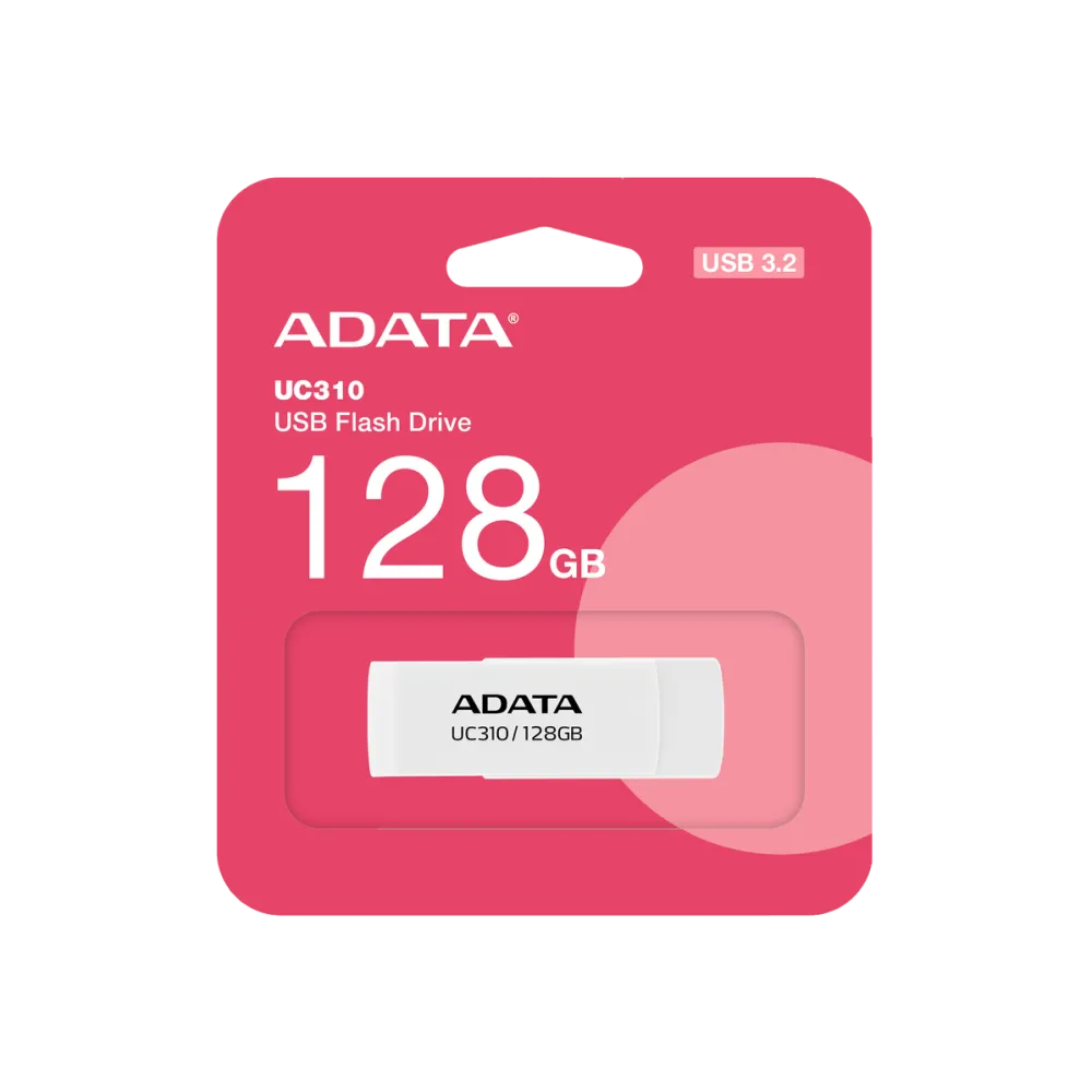 Memorie USB ADATA UC310 128GB USB 3.2 Alb