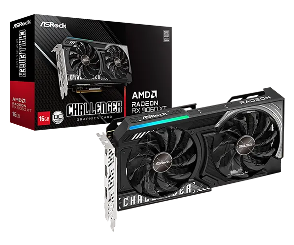 Placa Video ASRock AMD Radeon RX9600XT CL 16GO OC