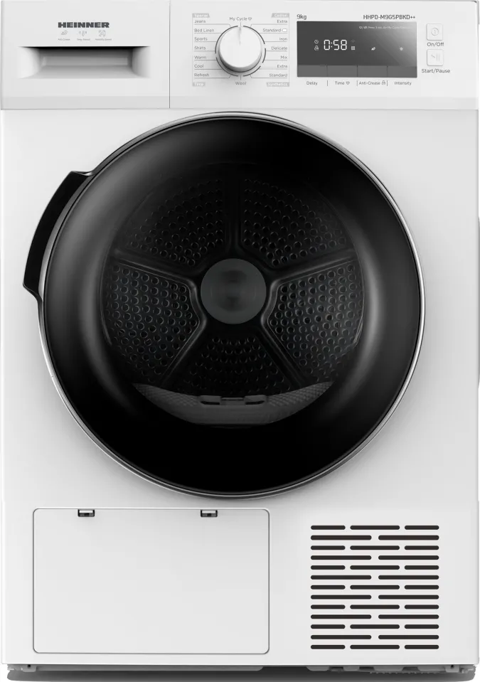 HEINNER Uscator de rufe HHPD-M9G5PBKD++