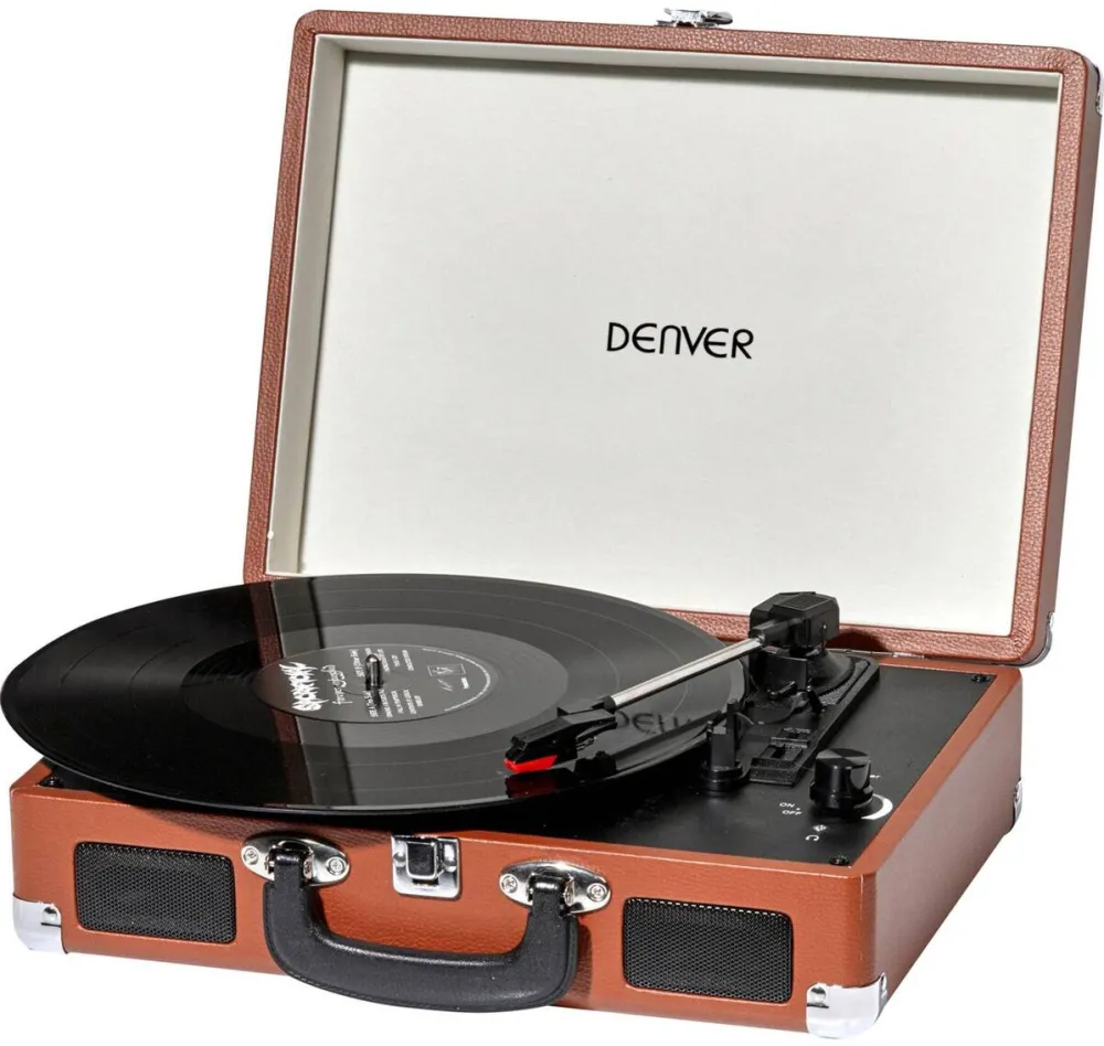 Mini-Sistem Audio DENVER VPL-120 Braun