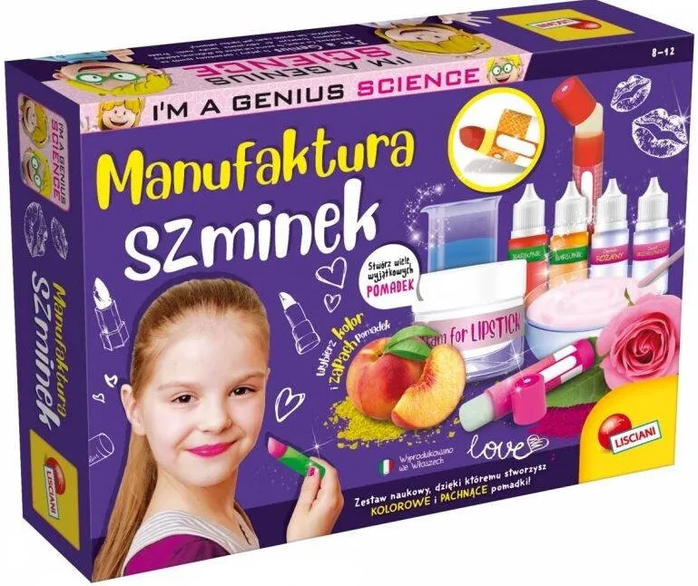 Jucarie Educativa Lisciani Scientific laboratory Im a Genius - Manufacture of lipstick