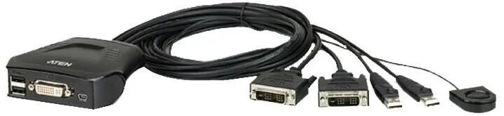 Switch KVM ATEN KVM Sw. Aten 2P. USB DVI-D