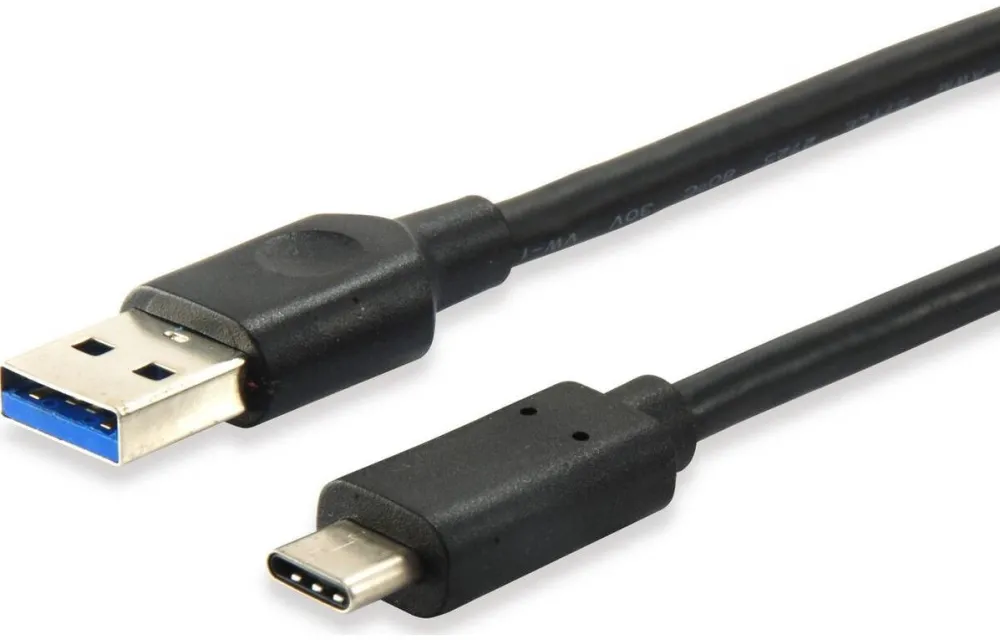 EQUIP USB Kabel 3.2 A -> C St/St 0.50m 3A/20V sw