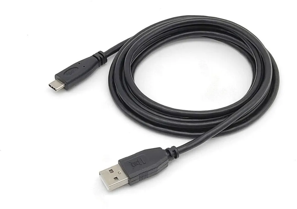 Cablu EQUIP USB 2.0 A la USB-C tata-tata 3 m 3A 480 Mbps negru