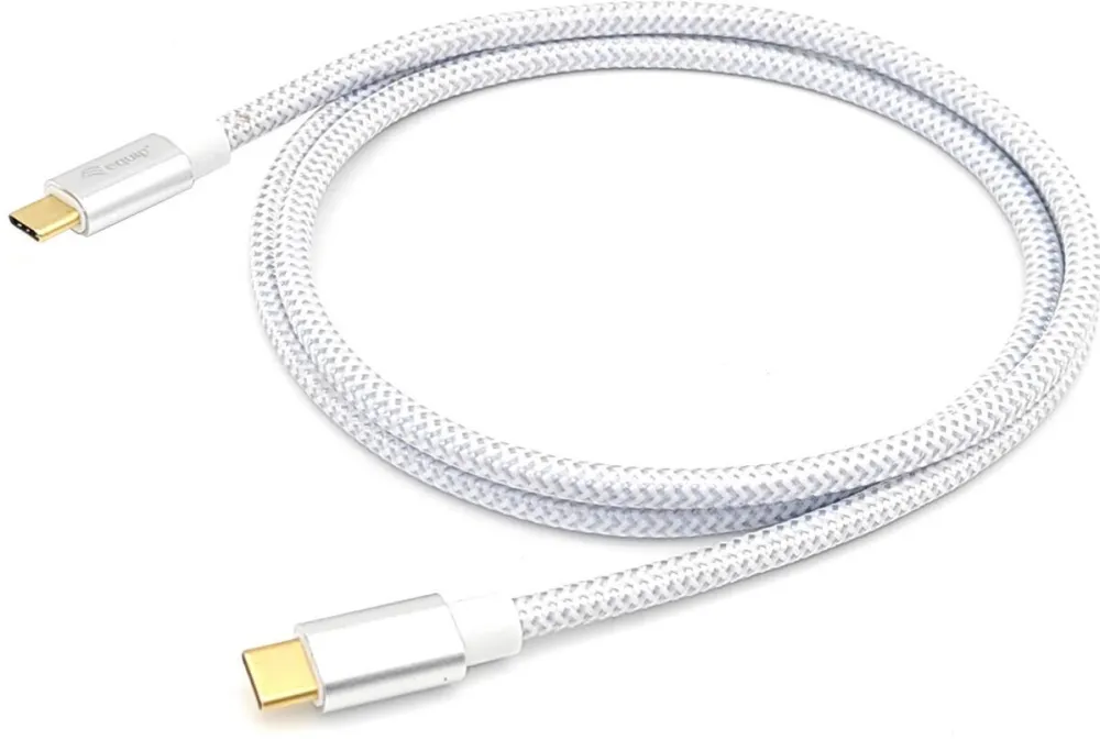 EQUIP USB Kabel 3.2 C -> C St/St 1.00m 5A 4K/60Hz ws