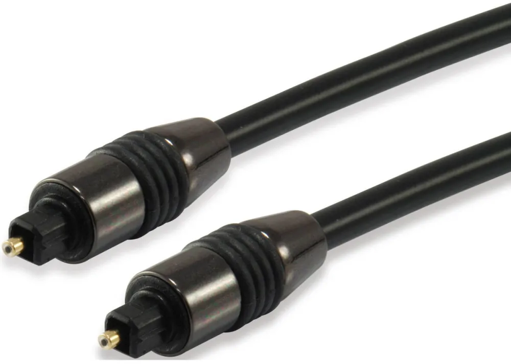 EQUIP Audiokabel optisches Toslink St/St 1.8m schwarz