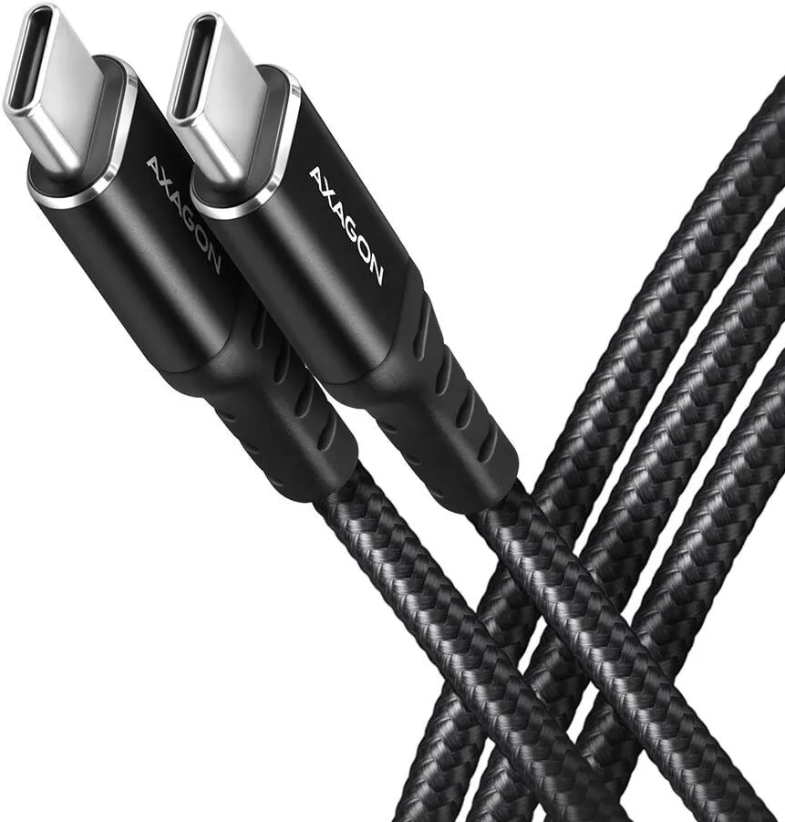AXAGON BUCM-CM10AB cabl e USB-C USB-C, 1.0m