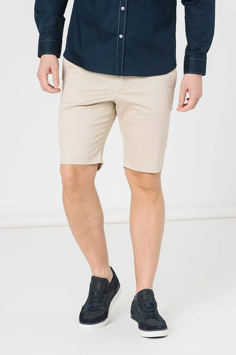 Pegas PANTALONI SCURT CASUAL BARBATI BEIGE XXL
