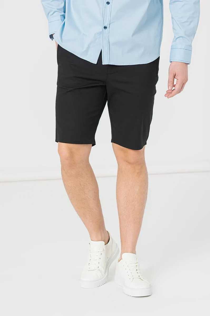 Pegas PANTALONI SCURT CASUAL BARBATI BLACK XL