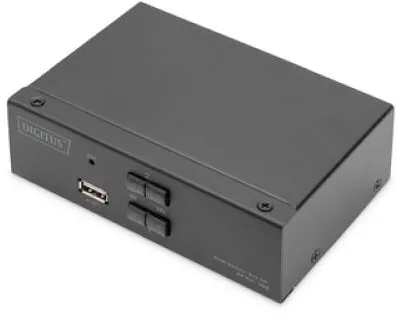 Switch Digitus Switch Digitus KVM 2x1 DP, DP Out USB Speaker
