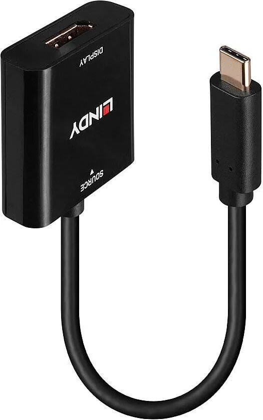 Adaptor Lindy Adap Lindy USB Typ C auf DisplayPort Konverter