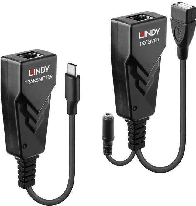 Adaptor Lindy Adap Lindy USB 2.0-C Cat.6 Extender