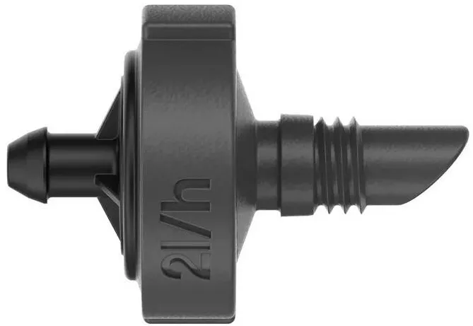 Gardena Micro-Drip-System Drip Head 2 l/h, pressure-compensating (dark grey, 25 pieces, model 2023)
