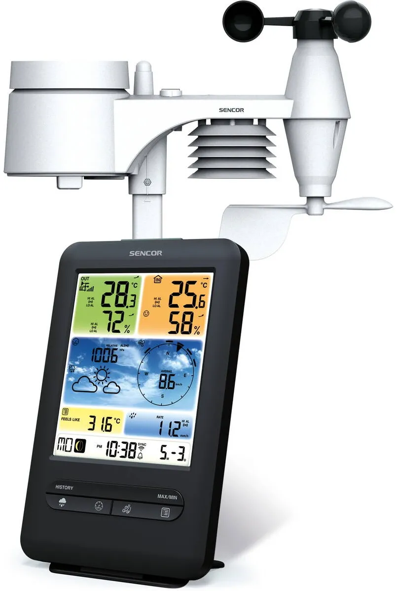 SENCOR SWS 9898 Wifi Profes. Weather Station