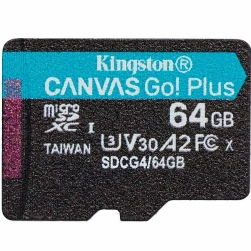 Card de Memorie Kingston Memory card microSD 64GB Canvas Go! Plus 200MB/s A2 U3 V30