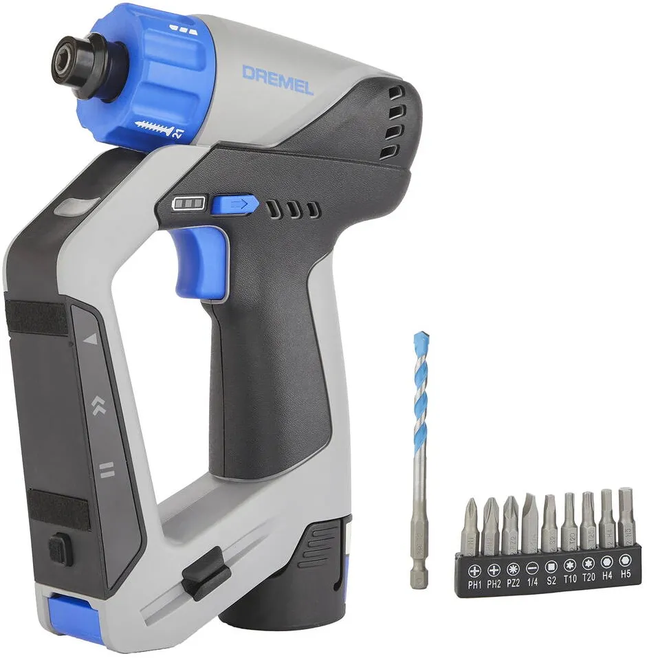 DREMEL 3-in-1 Cordless Screwdriver 12V 2 Ah DD12V-S1